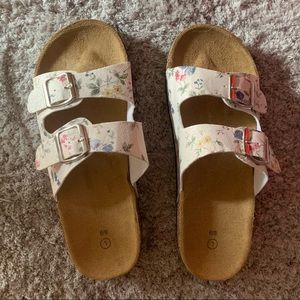 Women’s Floral Buckle Sandals